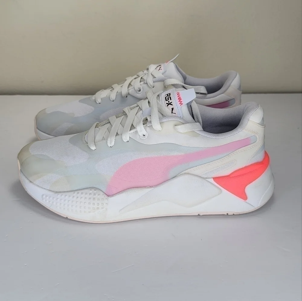 Puma RS-X3 Plas _Tech “Rosewater” 371640-01 women Sneaker Shoes Size 10